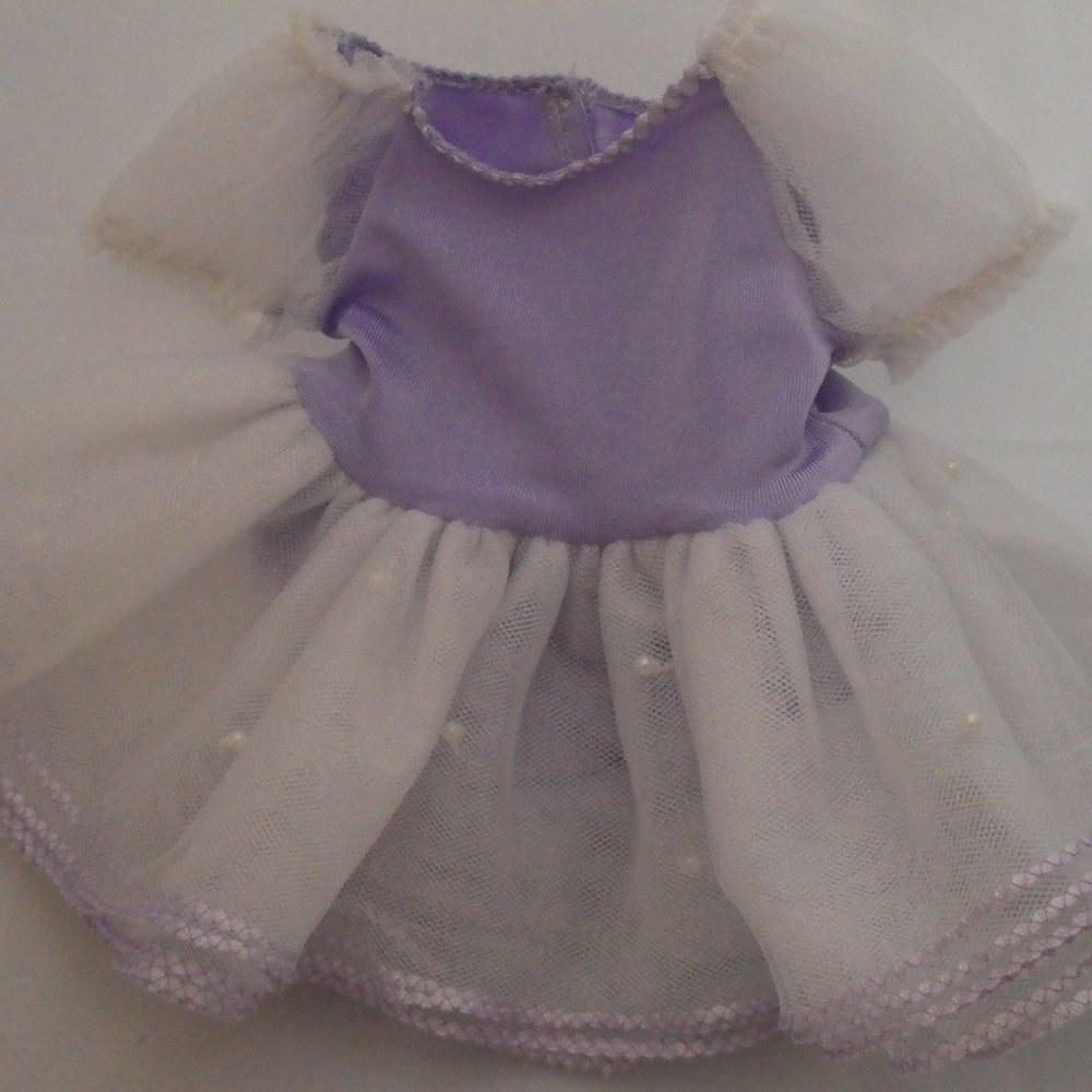 American Girl Doll Purple Ballerina dress &slipper - Picture 2 of 4